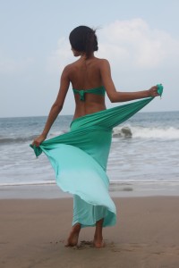 Long Narrow Skirt Step 2